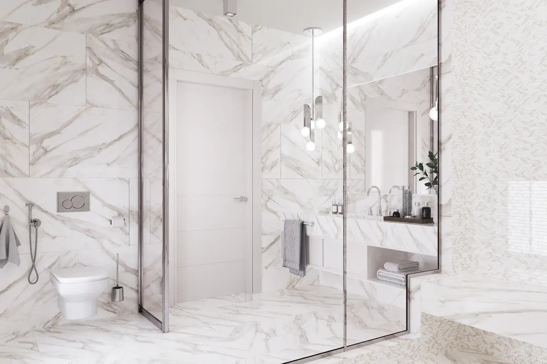 Calacatta Gold в интерьере