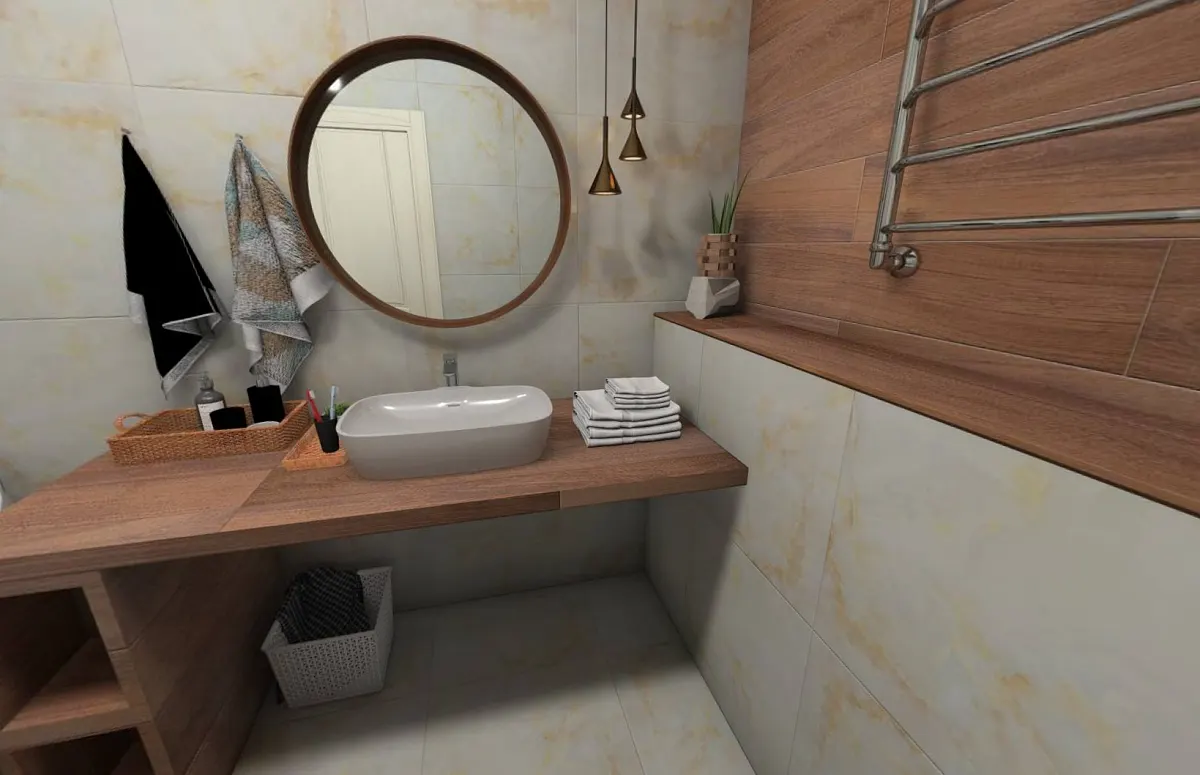 Cloudy Beige в интерьере